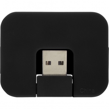 Logotrade mainoslahja tuotekuva: Gaia-USB-hubi, 4 porttia